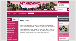 Desktop Screenshot of marcipany.cz